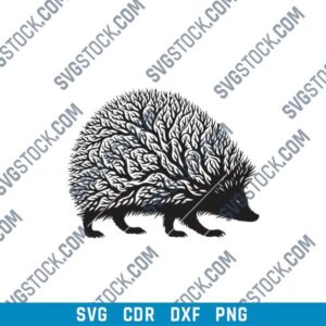 Tree Hedgehog DXF File